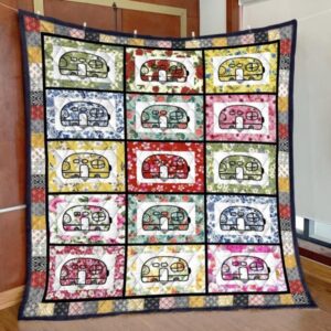 Camping Quilt Blanket Ver 23  Quilt